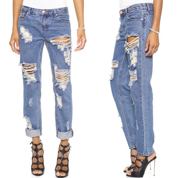 One Teaspoon Denim - new ఌ One Teaspoon ఌ Awesome Baggies ఌ Shred Jeans